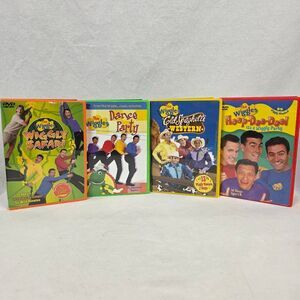 The Wiggles DVD Bundle 4 Movie Kids Collection